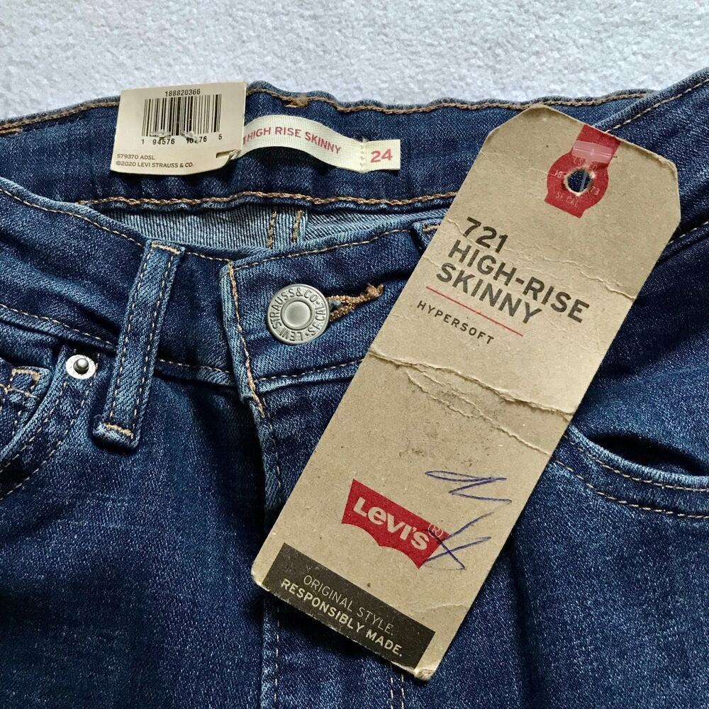Levi's NWT 721 High Rise Skinny Jeans Women Various - Picture 8 of 11